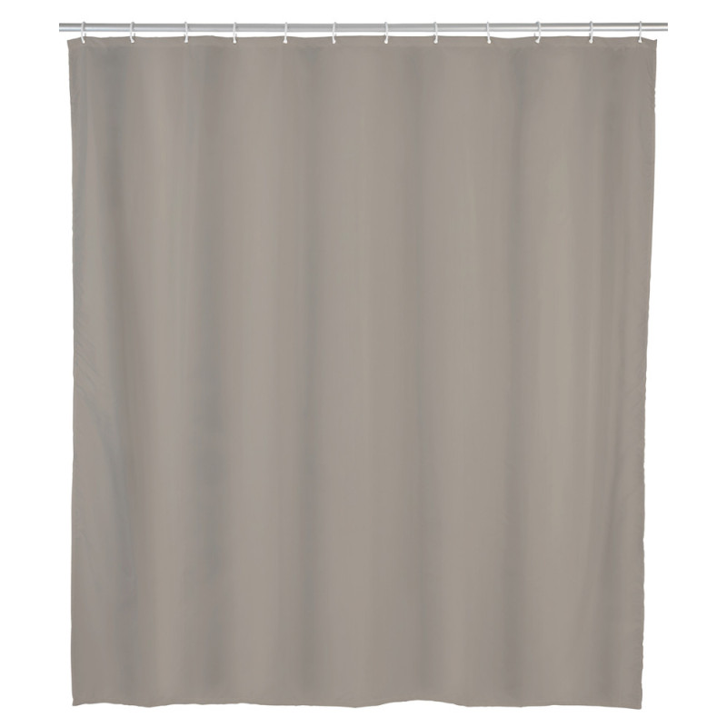 Rideau de douche Allstar Zen taupe 120 x 200cm WENKO