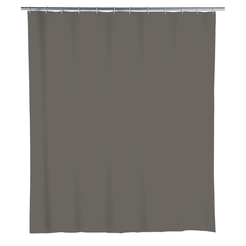 Rideau de douche gris souris 180 x 200 cm WENKO