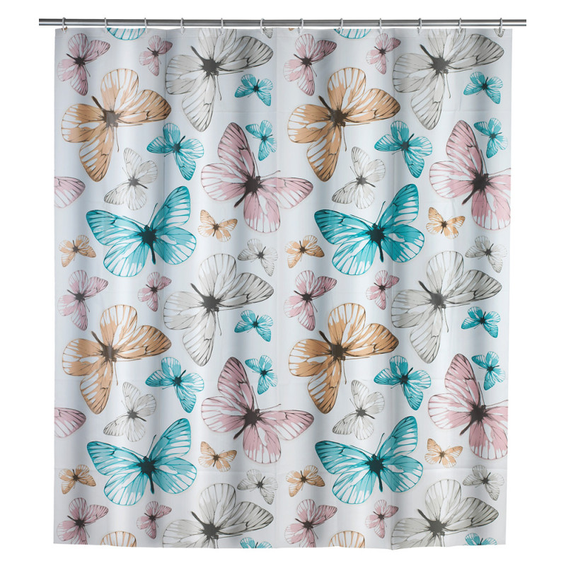 Rideau de douche Butterfly 180 x 200 cm WENKO