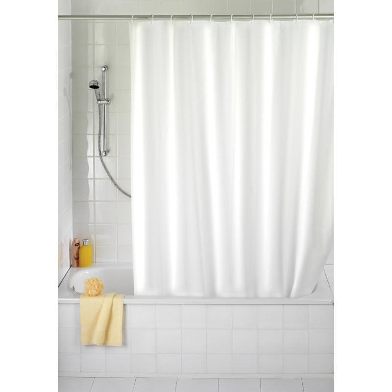 Rideau de douche blanc 120 x 200 cm WENKO