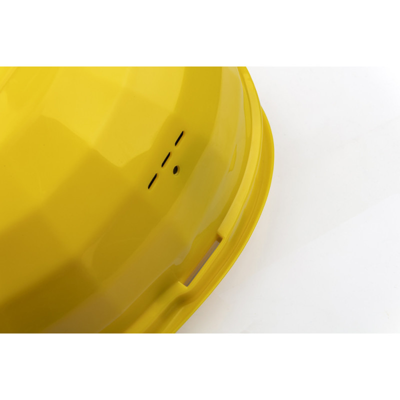 Casque de chantier jaune WOLFCRAFT – Protection & Sécurité | WOLFCRAFT