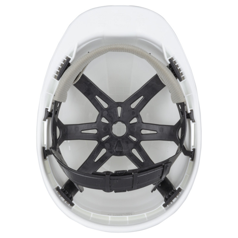 Casque de chantier blanc WOLFCRAFT – Protection & Sécurité | WOLFCRAFT