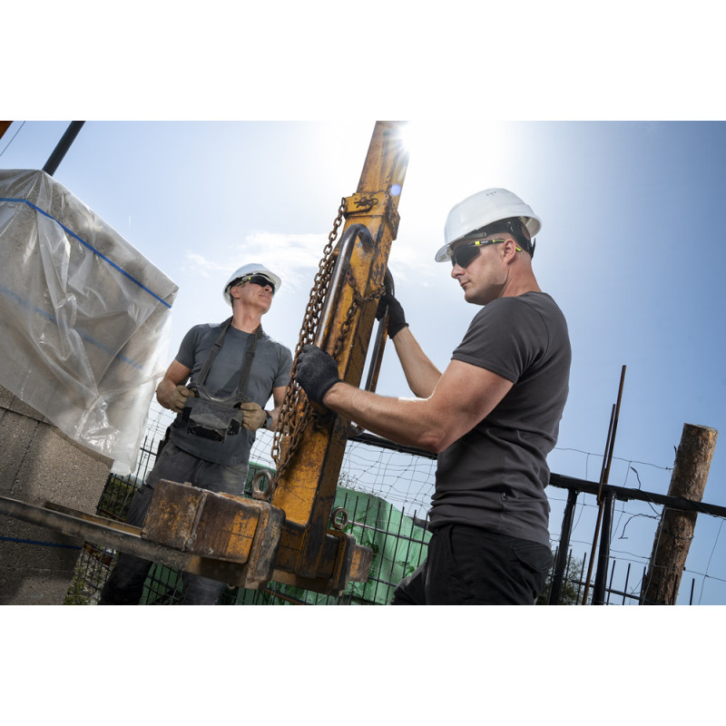 Casque de chantier blanc WOLFCRAFT – Protection & Sécurité | WOLFCRAFT