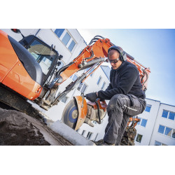 Casque Anti-Bruit Pro WOLFCRAFT Noir/Vert 30dB | WOLFCRAFT