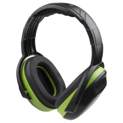 Casque Anti-Bruit Pro WOLFCRAFT Noir/Vert 30dB | WOLFCRAFT