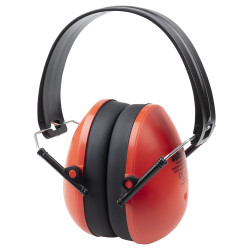 Casque antibruit WOLFCRAFT rouge 26 dB compact | WOLFCRAFT