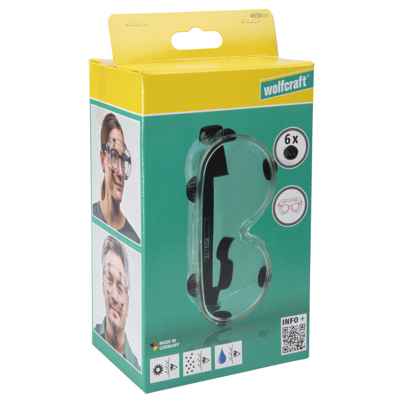 Lunettes-masque Ergo WOLFCRAFT – Protection et confort | WOLFCRAFT