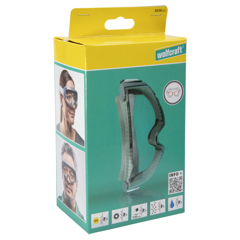 Lunettes/masque Pro WOLFCRAFT – Protection et confort | WOLFCRAFT