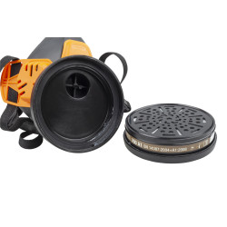 Demi-masque Respiratoire A1 WOLFCRAFT - Protection Fiable | WOLFCRAFT