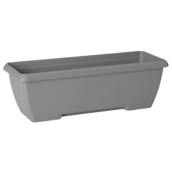 Balconnière Teramo 60 x 20 cm Anthracite – Idéale pour balcon | PLASTECNIC