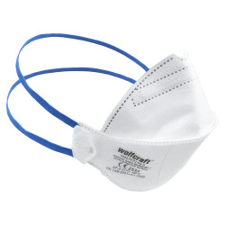 Masque FFP2 pliable 2 pièces WOLFCRAFT - Protection respiratoire | WOLFCRAFT