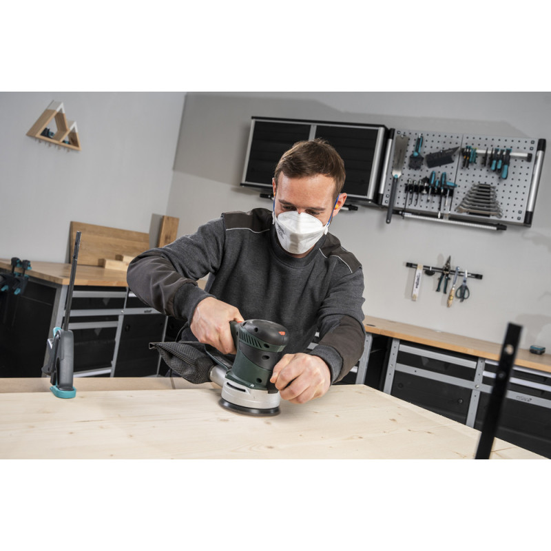 Masque FFP2 pliable 2 pièces WOLFCRAFT - Protection respiratoire | WOLFCRAFT