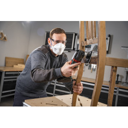 Masque FFP2 pliable 2 pièces WOLFCRAFT - Protection respiratoire | WOLFCRAFT