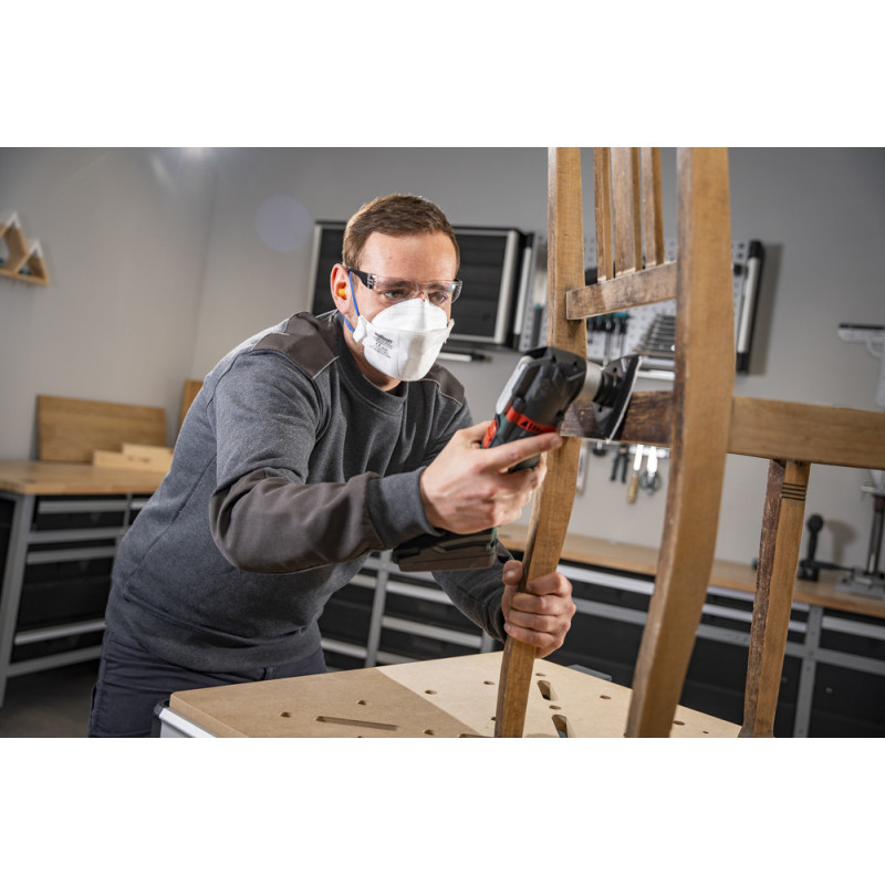 Masque FFP2 pliable 2 pièces WOLFCRAFT - Protection respiratoire | WOLFCRAFT