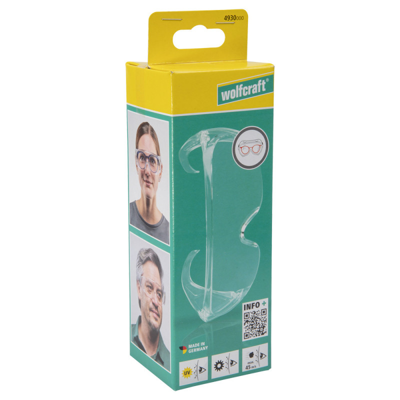 Lunettes de protection standard transparentes | WOLFCRAFT