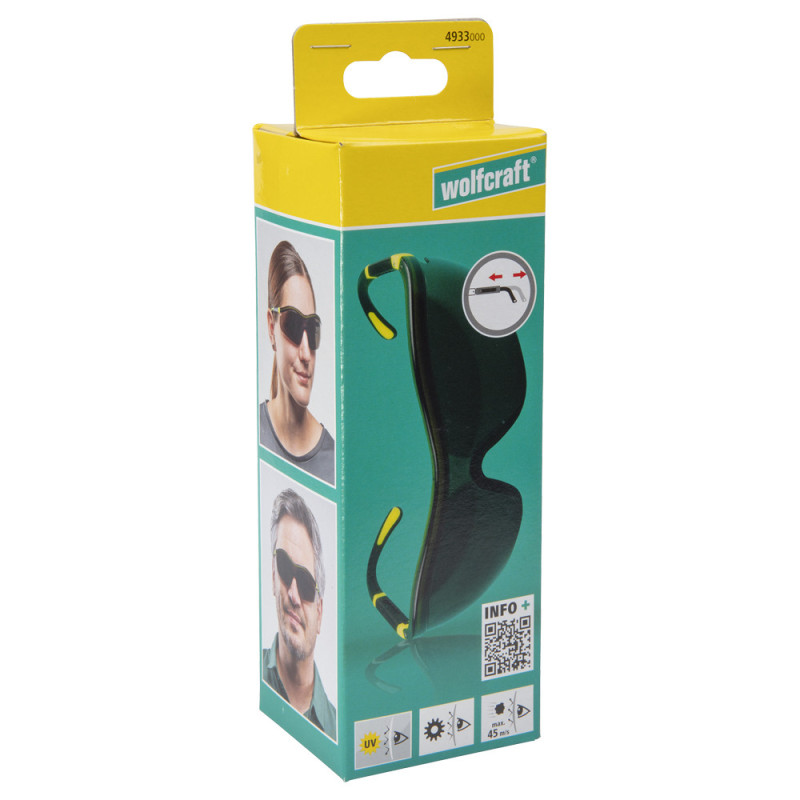 Lunettes de protection Outdoor teintées | WOLFCRAFT