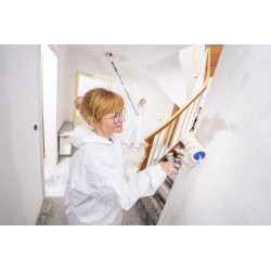 Combinaison jetable capuche XXL WOLFCRAFT – Autre protection | WOLFCRAFT