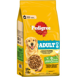 Sac de croquettes pour chien Poulet et Légumes 12 kg PEDIGREE