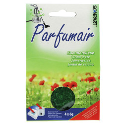 Perles parfumées aspirateur prairie d'été 4x6g | SCANPART