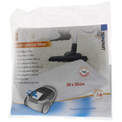Microfiltre Aspirateur Moteur 26x20cm - Accessoire Ménage | SCANPART