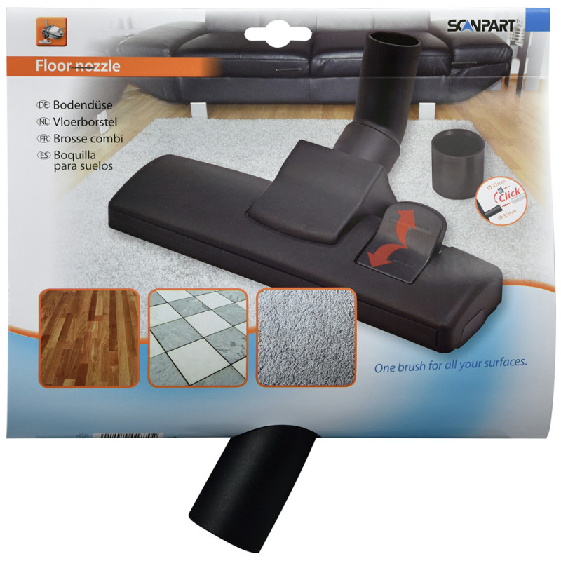 Brosse combinée aspirateur : l'accessoire idéal | SCANPART