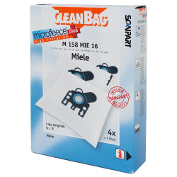 Sac Aspirateur Miele GN M158MIE16 4 Pièces | CLEAN BAG
