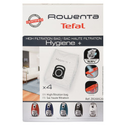 Rowenta Sacs pour aspirateur Hygiène+ ZR2005 4 pièces | ROWENTA