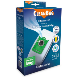 Sac Aspirateur Fleece S-bag AEG/Electrolux/Philips 5 Pièces | CLEAN BAG