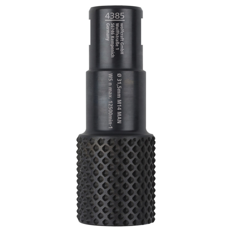 Râpe cylindrique pour meuleuse d'angle Ø 31,5 mm | WOLFCRAFT