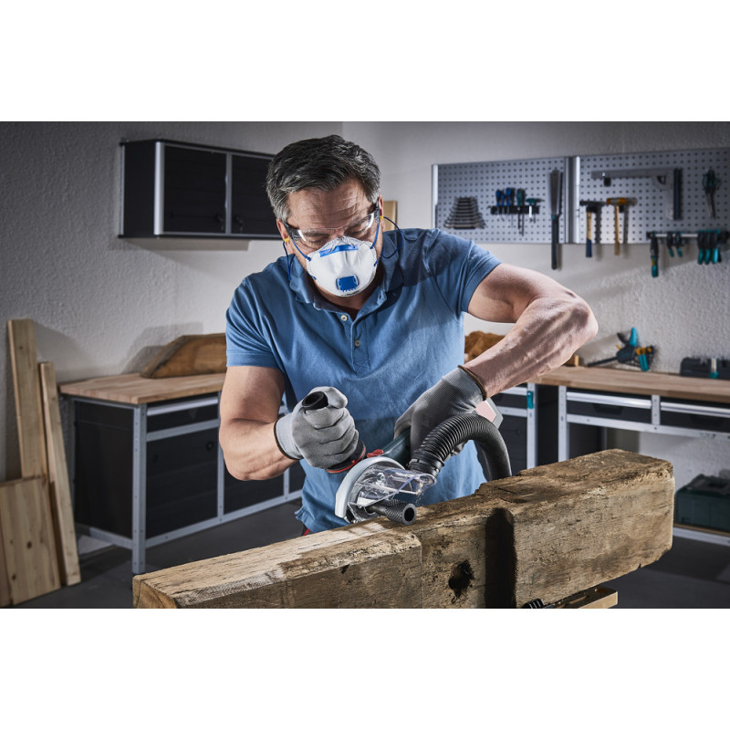 Râpe cylindrique pour meuleuse d'angle Ø 31,5 mm | WOLFCRAFT