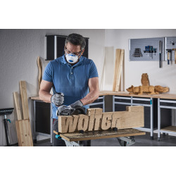 Râpe cylindrique pour meuleuse d'angle Ø 31,5 mm | WOLFCRAFT