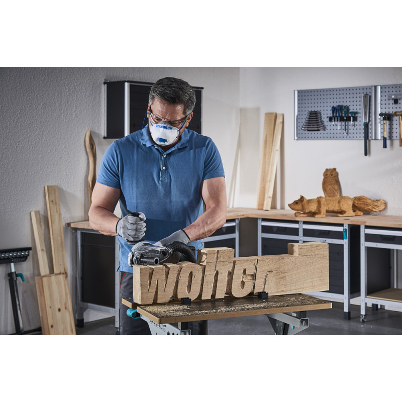 Râpe cylindrique pour meuleuse d'angle Ø 31,5 mm | WOLFCRAFT