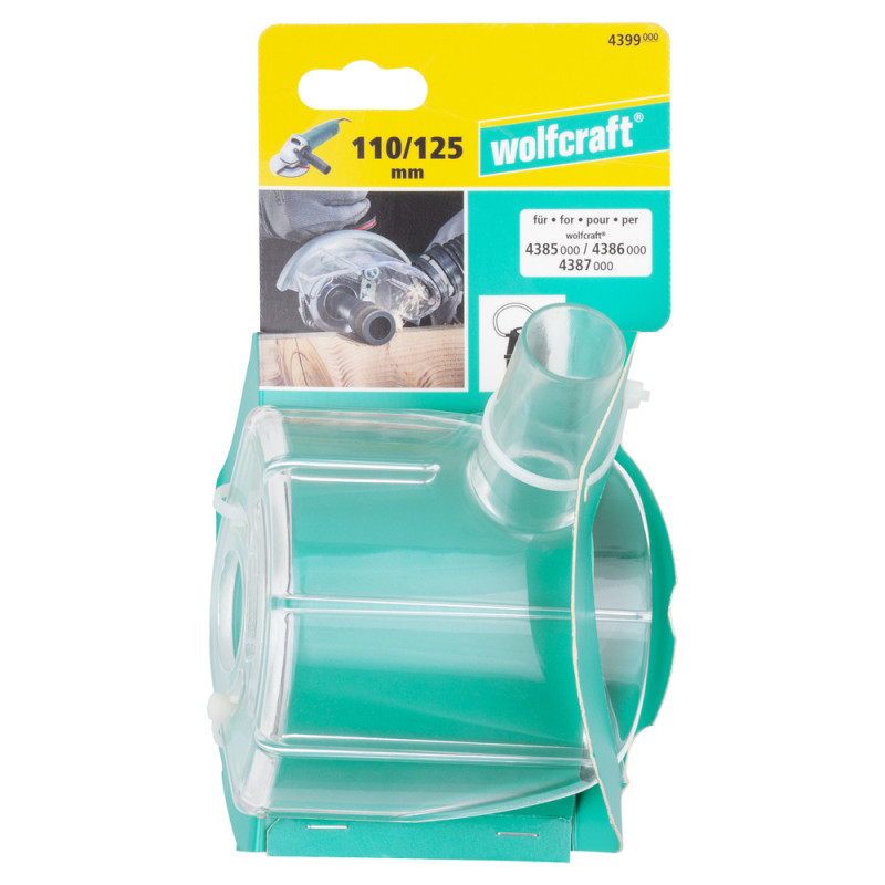 Capot d'aspiration meuleuse d'angle | WOLFCRAFT