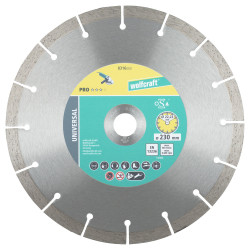 Disque diamant segmenté Pro universel Ø 230 mm | WOLFCRAFT