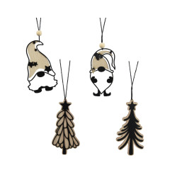 Figurine en fer à suspendre 12 cm DECORIS