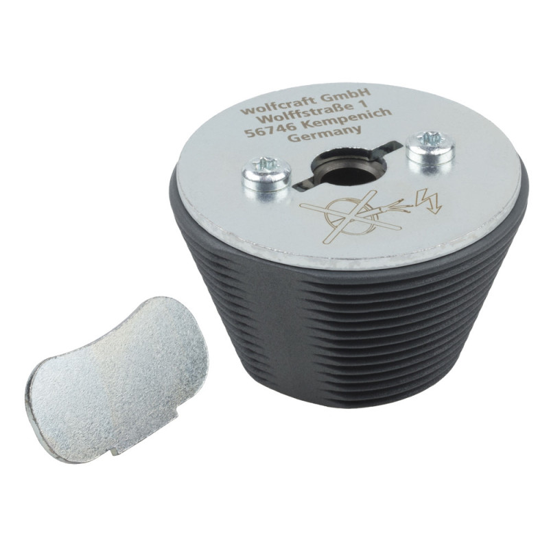 Guide de perçage pour scie cloche Ø 35 - 51 mm WOLFCRAFT