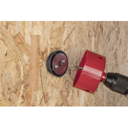 Guide de perçage pour scie-cloche Ø 35-51 mm | WOLFCRAFT