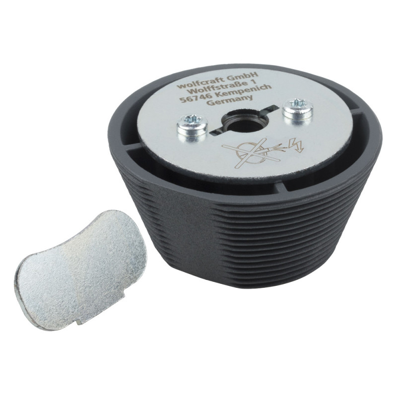 Guide de perçage pour scie cloche Ø 46 - 62 mm WOLFCRAFT