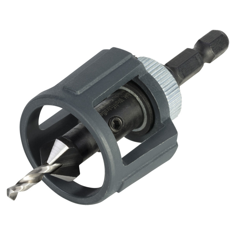 Foret avec fraisoir et butée de profondeur Ø 3,2 - 12 mm WOLFCRAFT