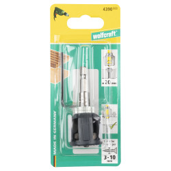 Fraisoir conique Ø 20mm WOLFCRAFT avec butée de profondeur | WOLFCRAFT