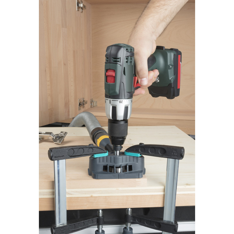 Guide de perçage mobile WOLFCRAFT - Mèche, foret, taraud | WOLFCRAFT