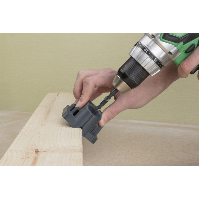 Guide de perçage mobile WOLFCRAFT - Mèche, foret, taraud | WOLFCRAFT