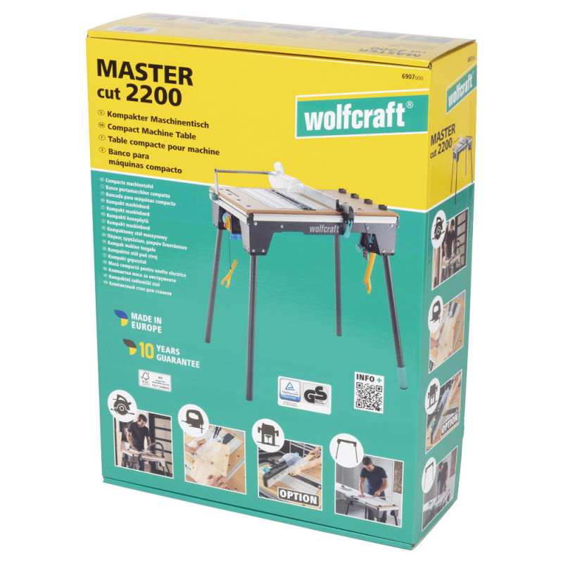 Etabli Master Cut 2200 WOLFCRAFT – Multi-fonctions | WOLFCRAFT