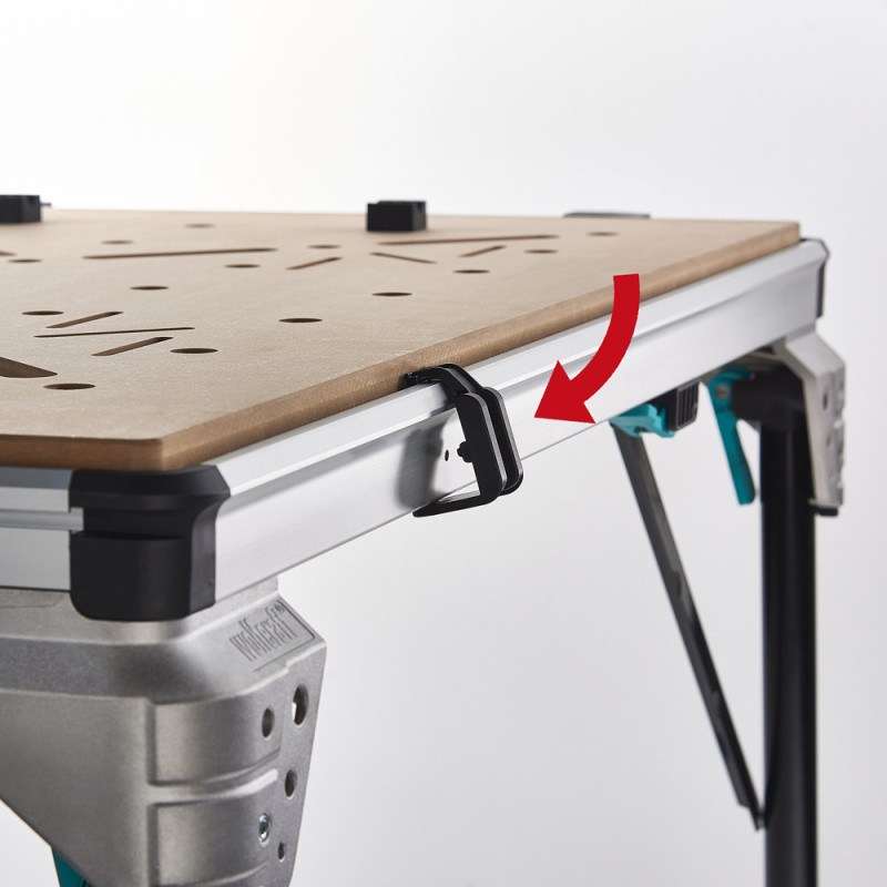 Kit de fixation pour rail de guidage FKS 145 | WOLFCRAFT