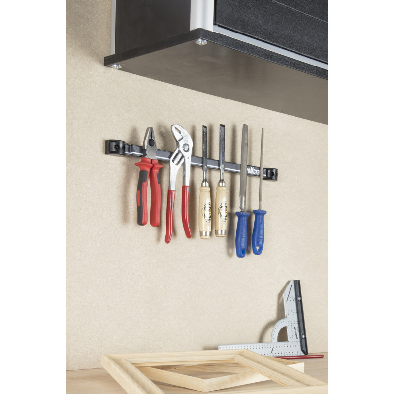 Barre Magnétique Porte-Outils 42cm Wolfcraft - Rangement Atelier | WOLFCRAFT
