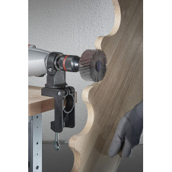 Support rotatif WOLFCRAFT pour perceuse - Etabli | WOLFCRAFT