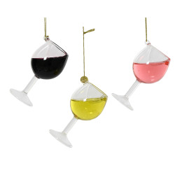 Verre à vin en verre à suspendre Ø 5