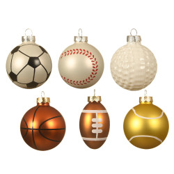 Ballon de sport en verre à suspendre DECORIS