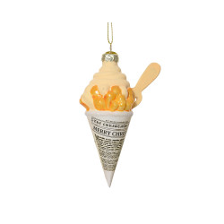 Cornet de frites en verre à suspendre 11