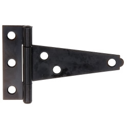 Penture anglaise légère en acier noire 75 mm ALBERTS